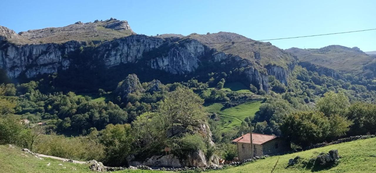 Amplia Y Comoda Casa De Piedra Con Porche Y Jardin San Roque de Ríomiera Exterior photo